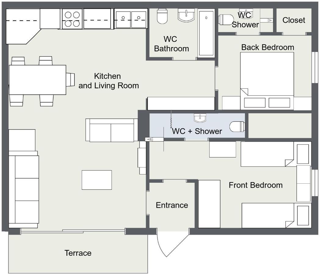 Central Morzine, Spacious 2 Bedroom Family Apartment Buitenkant foto